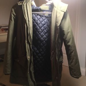 Tommy Hilfiger Olive Parka